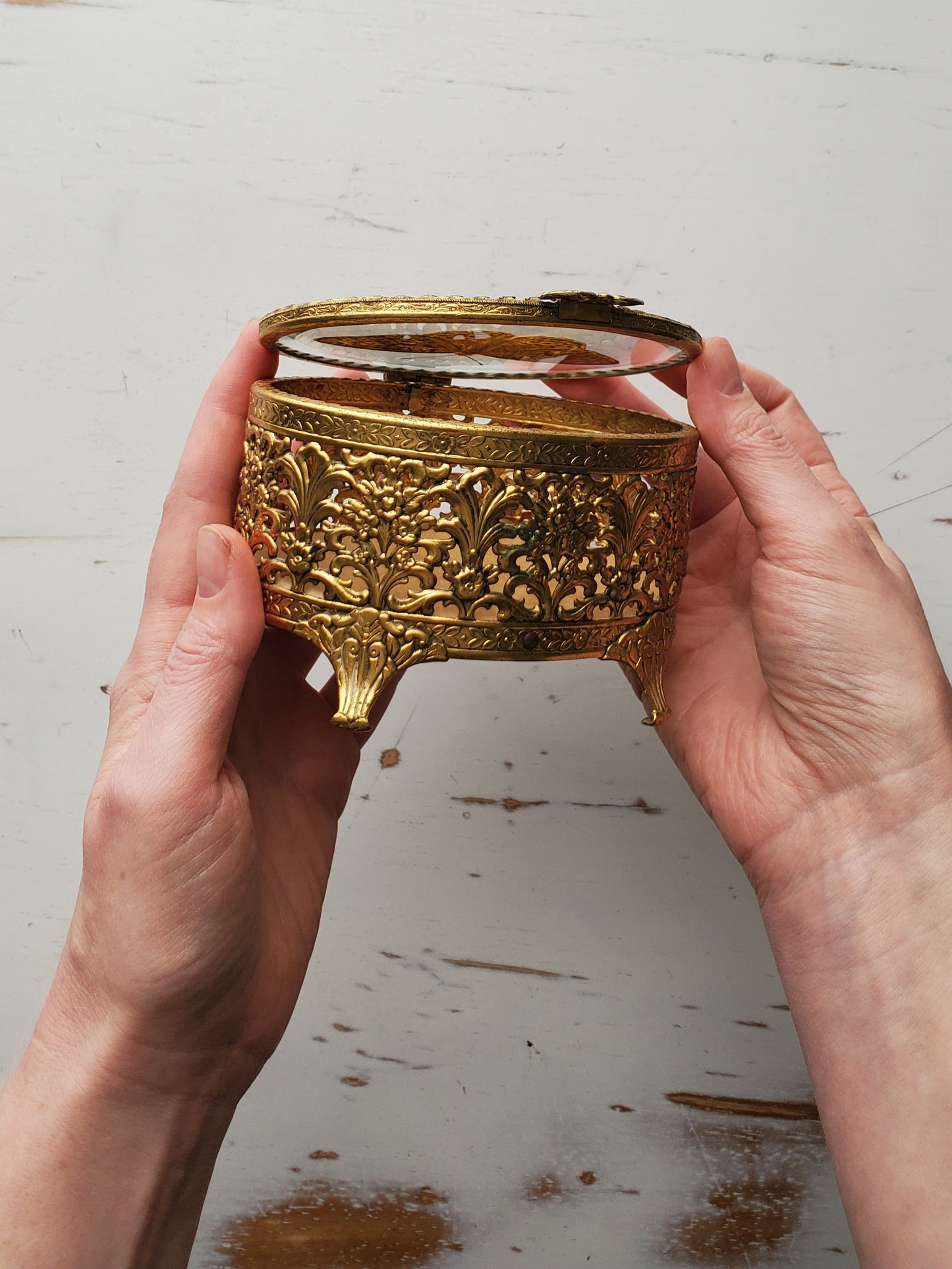 Great Spangled Fritillary + Trinket Box