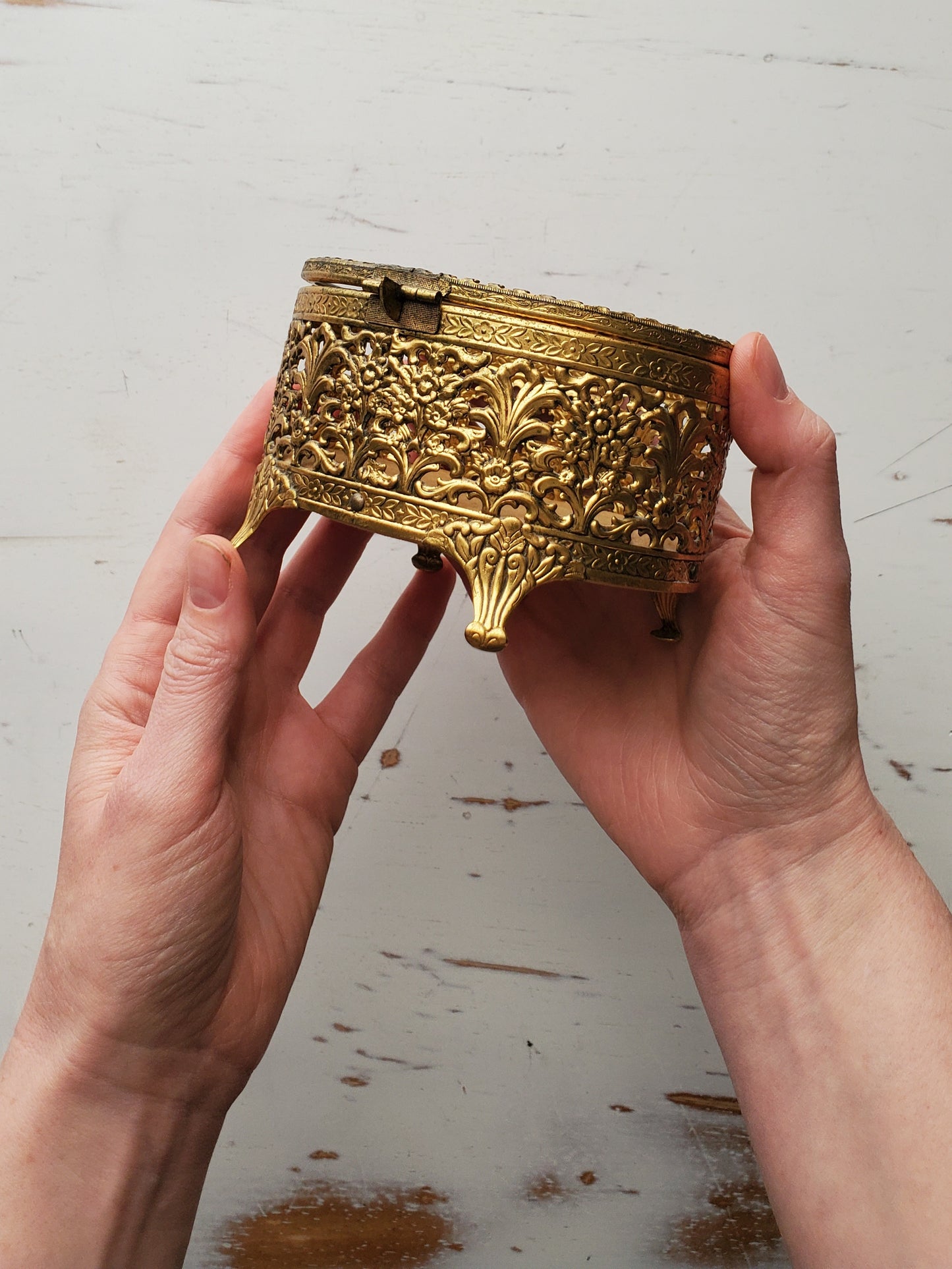 Great Spangled Fritillary + Trinket Box